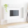 vidaXL TV Cabinet 8 pcs White