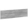 vidaXL Wall-Mounted Headboard HAARLEM Grey Sonoma Engineered Wood