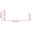 vidaXL Retractable Side Awning 160 x 500 cm Brown