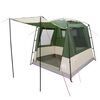 vidaXL Party Tent 4-Person Green 185T Polyester with PU Coating