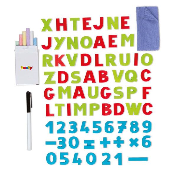 Smoby Kids Drawing Board Turquoise and Yellow