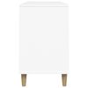 vidaXL Shoe Cabinet White 102x36x60 cm Engineered Wood