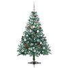 vidaXL Artificial Christmas Tree with Stand Green 150 cm PVC and Steel