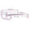 vidaXL Daybed with Trundle without Mattress 90x200 cm Solid Wood