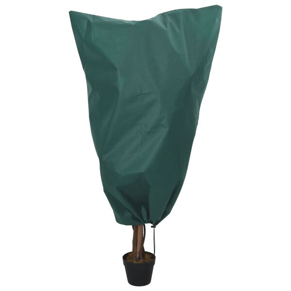 vidaXL Plant Fleece Covers with Drawstring 8 pcs 70 g/m² 0.8x1.2 m
