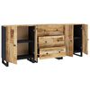 vidaXL Sideboards 3 pcs Rough Mango Wood