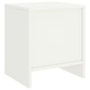 vidaXL Bedside Cabinets 2 pcs White 35x30x40 cm Solid Pinewood
