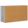 vidaXL Sideboard Grey Sonoma 100 x 35 x 59 cm Engineered Wood