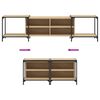 vidaXL TV Cabinet Sonoma Oak 203x37x50 cm Engineered Wood