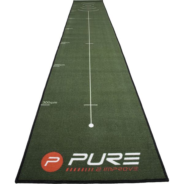 Pure2Improve Golf Putting Mat 400x66 cm