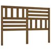 vidaXL Bed Headboard Honey Brown 141x4x100 cm Solid Wood Pine