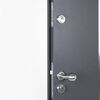 vidaXL Front Door Anthracite 110x207.5 cm Aluminium