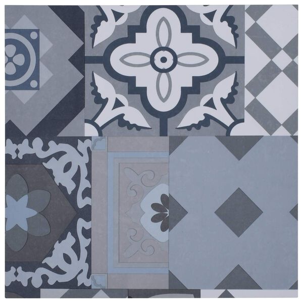 vidaXL Flooring Planks 55 pcs Multicolour 5.11 m&sup2; PVC