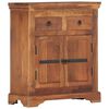 vidaXL Sideboard 63x30x75 cm Solid Acacia Wood