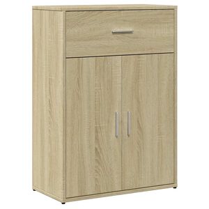 vidaXL Sideboard Sonoma Oak 60x30x84 cm Engineered Wood