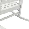 vidaXL Garden Rocking Chair 2 pcs White 70 x 92 x 108cm Plastic
