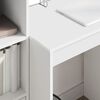 vidaXL Desk with Drawer 2 pcs White