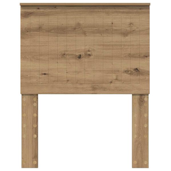 vidaXL Headboard with Headboard Artisan Oak 75 cm Engineered wood