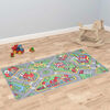 vidaXL Play Mat Loop Pile 170x290 cm City Road Pattern