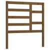 vidaXL Bed Headboard | Honey brown | Solid pine wood | Medium