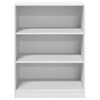 vidaXL Wardrobe White 77x48x102 cm Engineered Wood