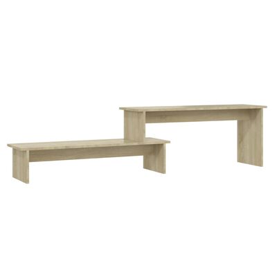 vidaXL TV Cabinet Sonoma Oak 180x30x43 cm Engineered Wood