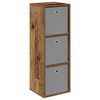vidaXL Sideboard with Drawer Old Wood 35 x 32 x 99.5 cm
