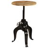 vidaXL Bar Table Solid Mango Wood 60x(76-110) cm