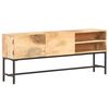 vidaXL Sideboard 145x30x60 cm Solid Mango Wood