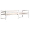 vidaXL Kids' Bed Frame without Mattress White 80x200 cm Solid Wood Pine