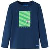 Kids' T-shirt with Long Sleeves Navy Blue 92
