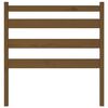 vidaXL Bed Headboard Honey Brown 96x4x100 cm Solid Wood Pine