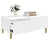vidaXL Coffee Table White 90x50x36.5 cm Engineered Wood