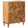 vidaXL Storage Cabinets Brown 60 x 33.5 x 75 cm Solid Mango Wood