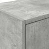 vidaXL Garage Cabinets 2 pcs Concrete Grey Engineered Wood