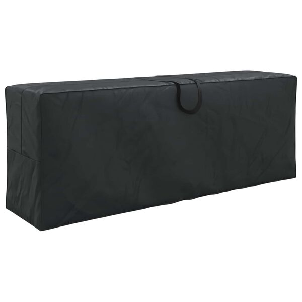 vidaXL Outdoor Strorage Bag Black 200 x 60 x 75 cm 600D Oxford Fbric