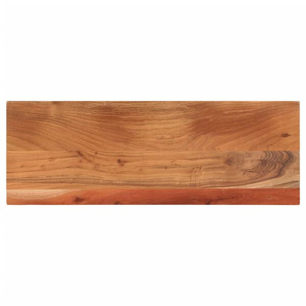 vidaXL Table Top 80x30x2.5 cm Rectangular Solid Wood Acacia