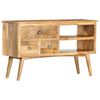 vidaXL Sideboard 102x35x61 cm Solid Mango Wood