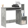 vidaXL Desk Concrete Grey 106 x 41 x 88.5 cm Engineered Wood