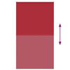 vidaXL Roller Blind Blackout Red 140x230 cm Fabric Width 136.6 cm Polyester