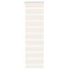 vidaXL Zebra Blind Marble Beige 40x100cm Fabric Width 35.9cm Polyester
