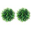 vidaXL Artificial Boxwood Balls with LED Lights 2 pcs Green 30 cm