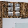 vidaXL Kitchen Cabinet Smoked Oak 80 x 31 x 80 cm Engineered Wood
