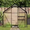vidaXL Greenhouse with Base Frame Anthracite Aluminium 4.75 m²