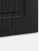 vidaXL Kitchen Cabinet Kalmar Black Oak 60 x 1.5 x 67 cm