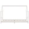 vidaXL Kids Bed Frame White 80x200 cm Solid Wood Pine
