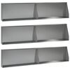 vidaXL Retaining Wall 6 pcs 100 x 12 x 40 cm Galvanised Steel Silver
