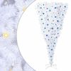 vidaXL Artificial Christmas Tree with Stand White 240 cm PVC and Steel