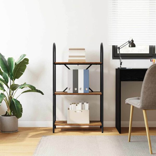 vidaXL Bookshelf Old Wood 60 x 30 x 109 cm Engineered wood