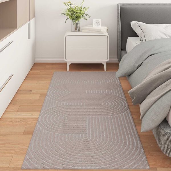 vidaXL Area Rugs Rectangular Beige 150 x 80 cm